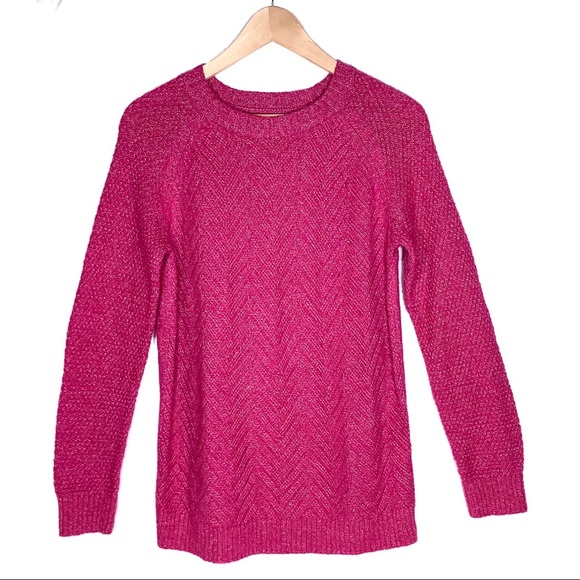 Sonoma | Women’s Dark Pink Lightweight Sweater